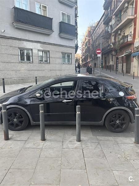 Usado Honda Civic Sport 140 CV (102 kW) 2007 Negro Berlina
