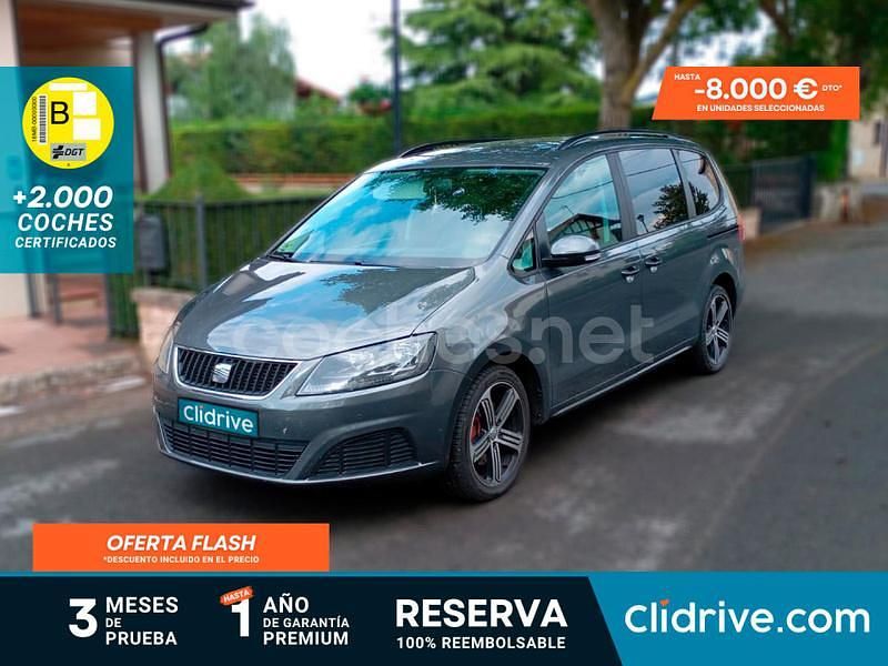 Gris Usado 2012 Seat Alhambra Ecomotive Monovolumen | 9990 € (Buen precio) - Imagen 1/3