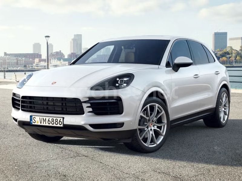 Blanco carrara metalizado Usado 2023 Porsche Cayenne SUV | 98.200 € (Un poco caro) - Imagen 1/4
