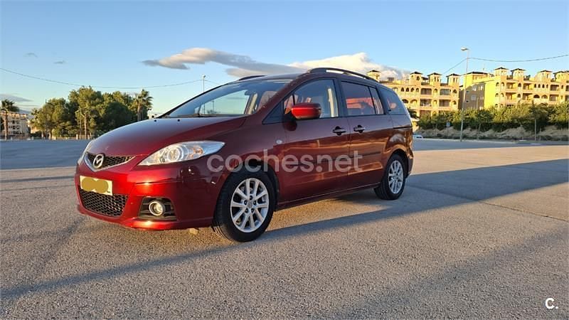 Rojo Usado 2008 Mazda 5 Active Monovolumen | 3700 € (Precio justo) - Imagen 1/4