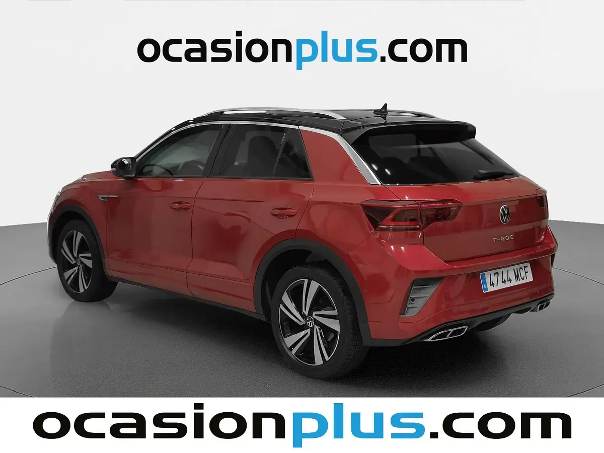 Usado VW T-Roc R-line 150 CV (110 kW) 2022 Rojo SUV