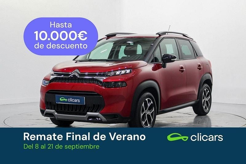 Rojo Usado 2024 Citroën C3 Aircross PureTech SUV | 14.490 € (Precio justo) - Imagen 1/4