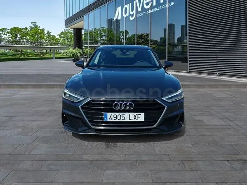 Usado Audi A7 204 CV (150 kW) 2022 Gris / plata Berlina