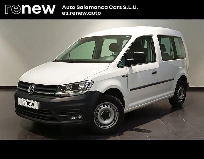 Usado VW Caddy 102 CV (75 kW) 2020 Blanco Monovolumen