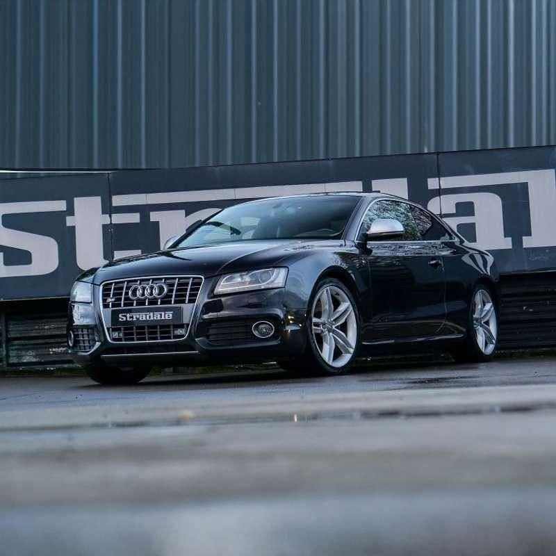 Usado Audi S5 354 CV (260 kW) 2008 Negro Coupe