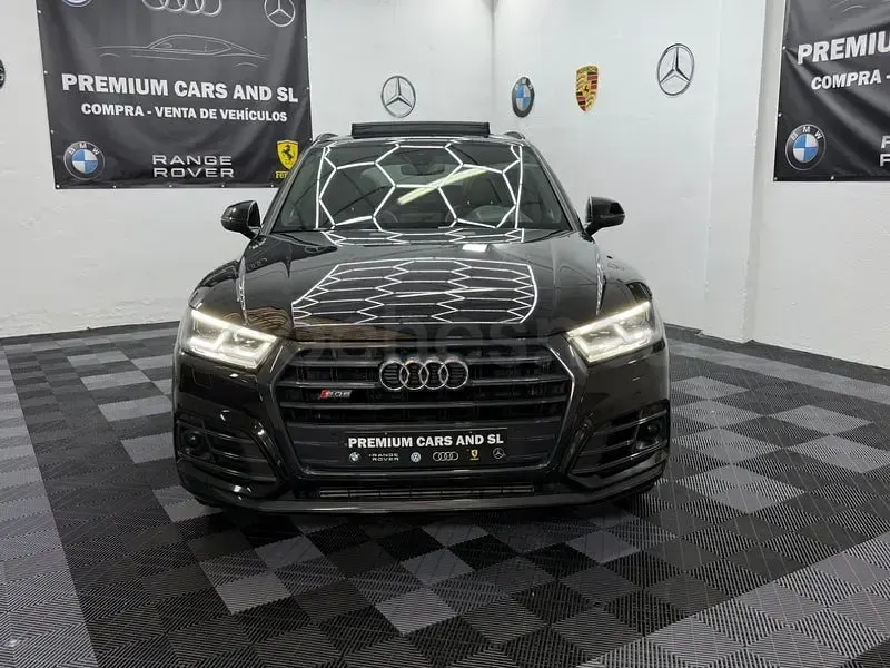 Usado Audi SQ5 S-Line 354 CV (260 kW) 2018 Negro SUV