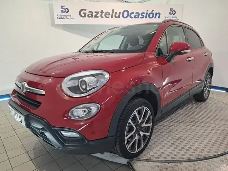 Usado Fiat 500X Cross 170 CV (125 kW) 2016 Rojo SUV