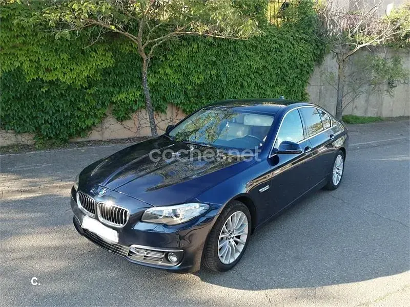 Usado BMW 520 190 CV (139 kW) 2015 Azul Berlina