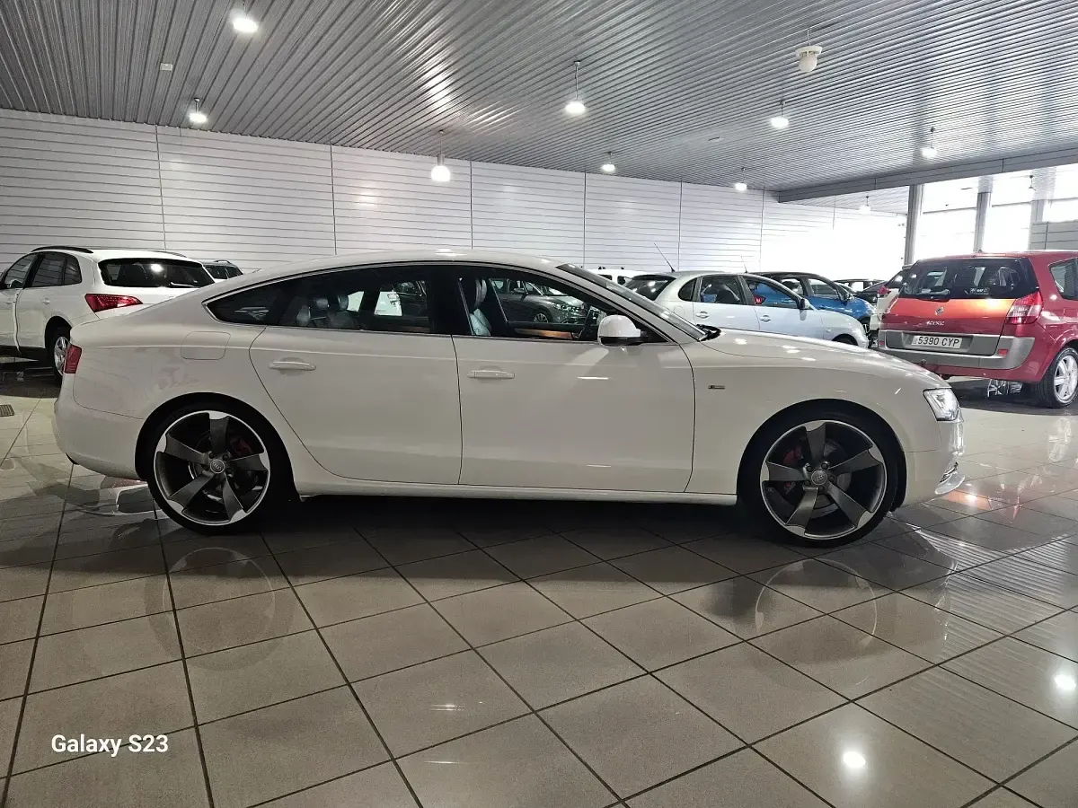Usado Audi A5 Sportback S-Line 211 CV (155 kW) 2012 Blanco Utilitario