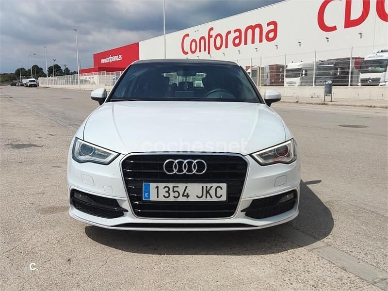Usado Audi A3 S-Line 150 CV (110 kW) 2015 Blanco Berlina