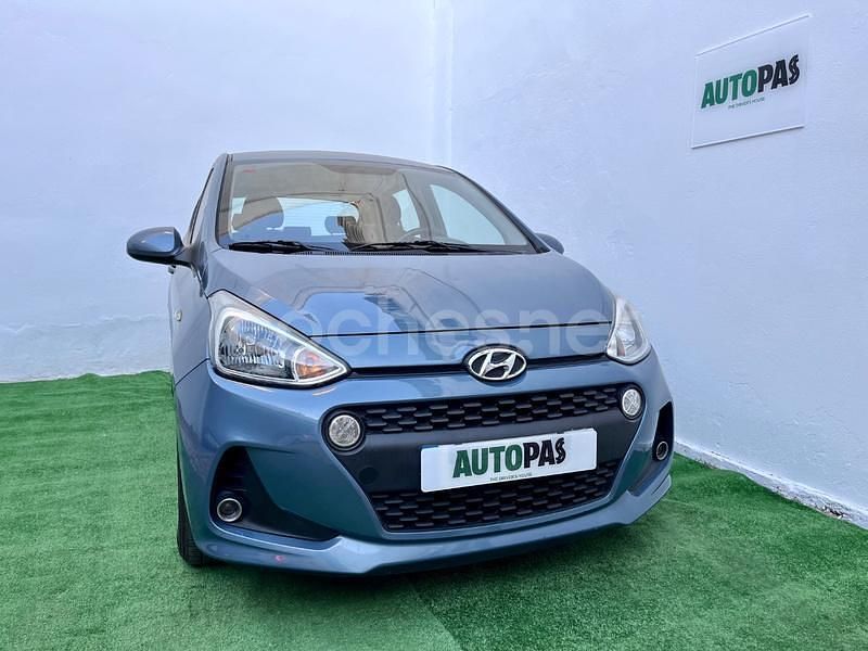 Usado Hyundai i10 87 CV (63 kW) 2017 Azul Utilitario