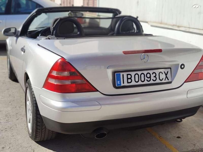 Usado Mercedes SLK200 136 CV (100 kW) 1997 Gris Descapotable
