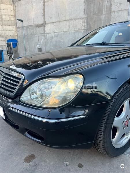 Usado Mercedes S320 197 CV (144 kW) 2003 Negro Berlina