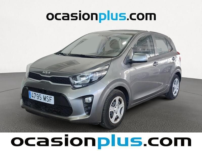 Gris Usado 2024 Kia Picanto Utilitario | 12.410 € (Precio justo) - Imagen 1/4