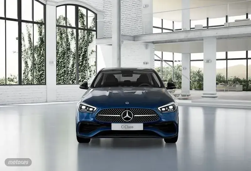 Usado Mercedes C220 199 CV (146 kW) 2022 Azul Berlina