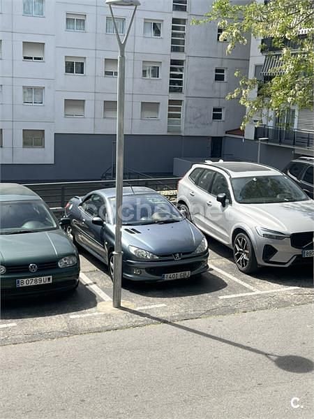 Usado Peugeot 206 CC 110 CV (80 kW) 2007 Gris / plata Descapotable