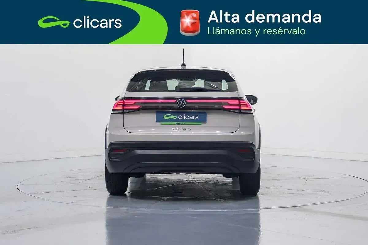 Usado VW Taigo Life 95 CV (69 kW) 2022 Gris SUV