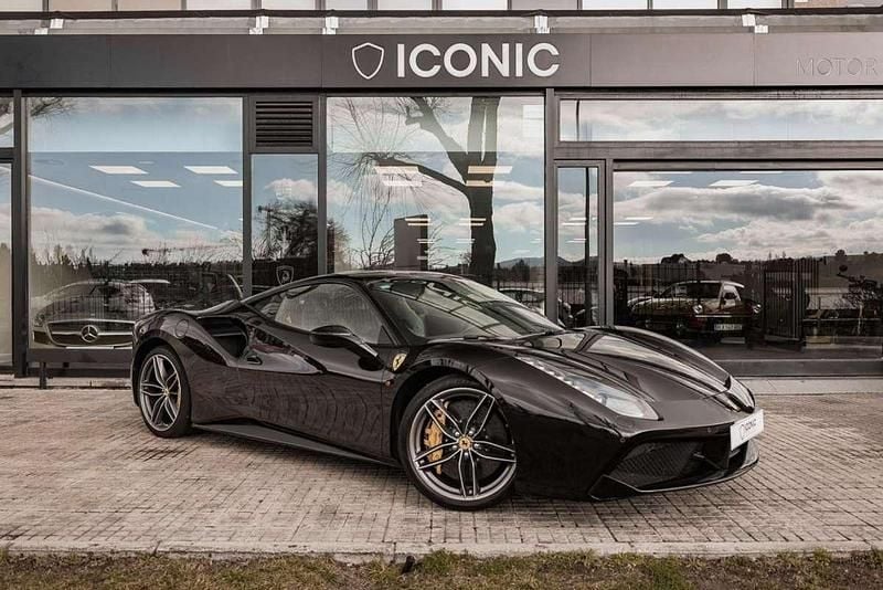 Usado Ferrari 488 670 CV (492 kW) 2017 Negro Coupe