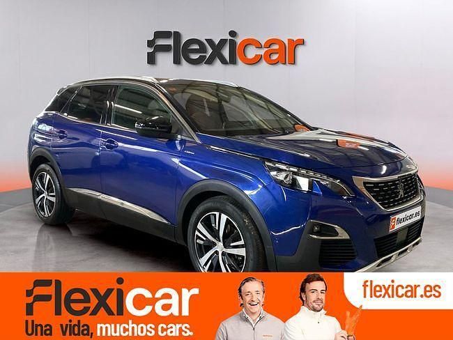 Usado Peugeot 3008 GT-line 120 CV (88 kW) 2017 Azul SUV