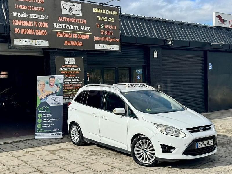 Usado Ford Grand C-Max Titanium 115 CV (84 kW) 2012 Blanco Monovolumen