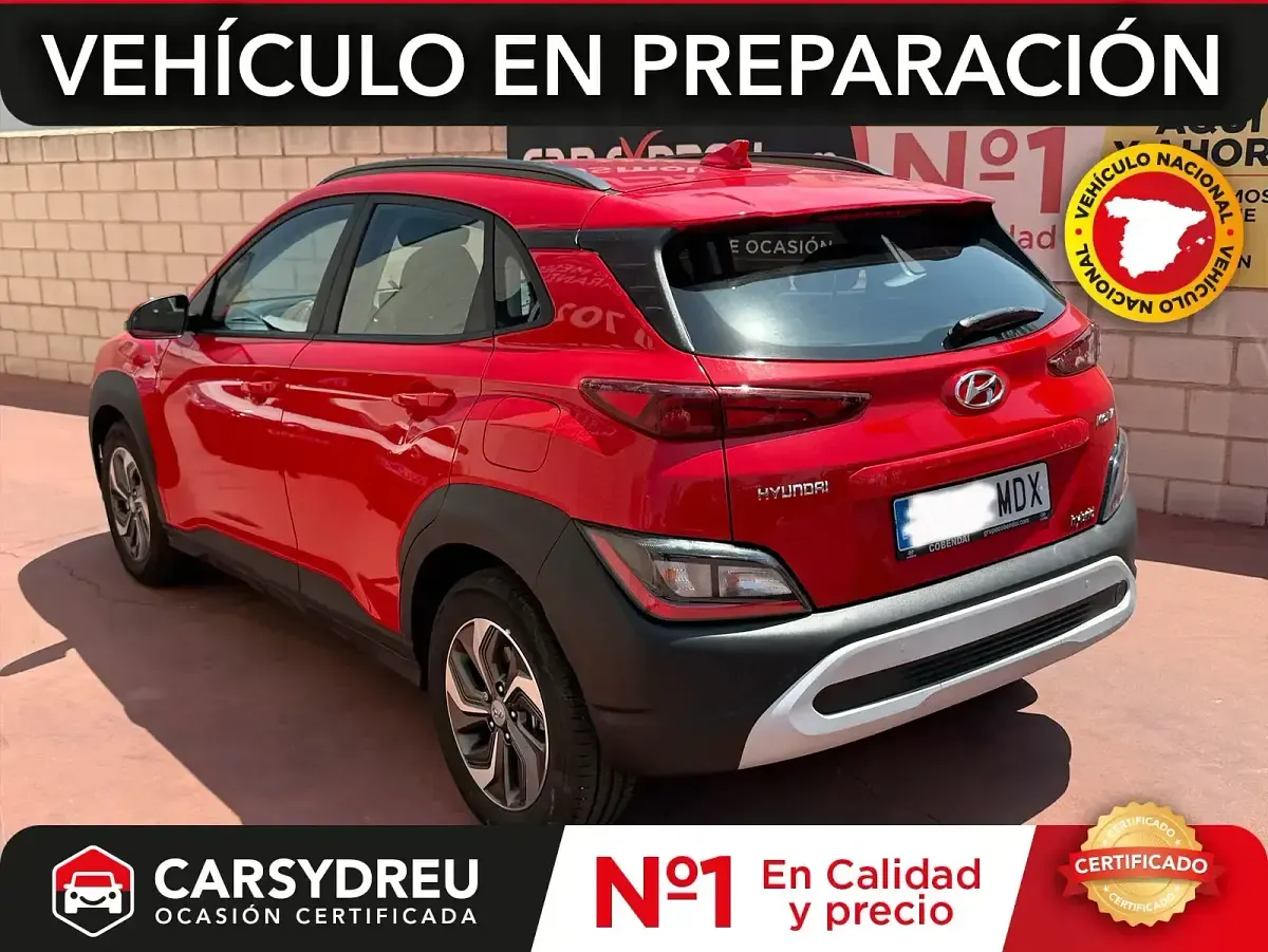 Usado Hyundai Kona 141 CV (103 kW) 2023 Rojo SUV