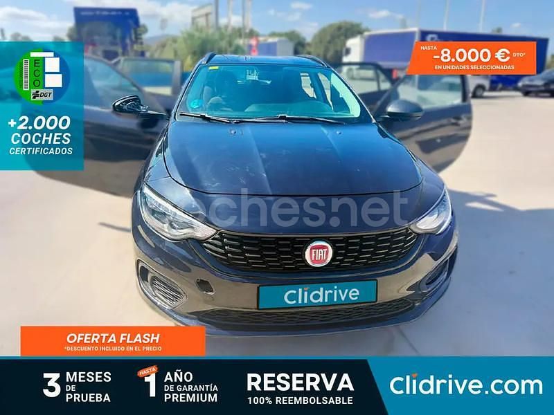 Negro Usado 2018 Fiat Tipo Lounge Familiar | 7790 € (Caro) - Imagen 1/3