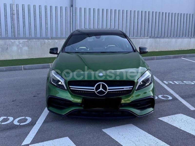Usado Mercedes A45 AMG 381 CV (280 kW) 2016 Verde Berlina