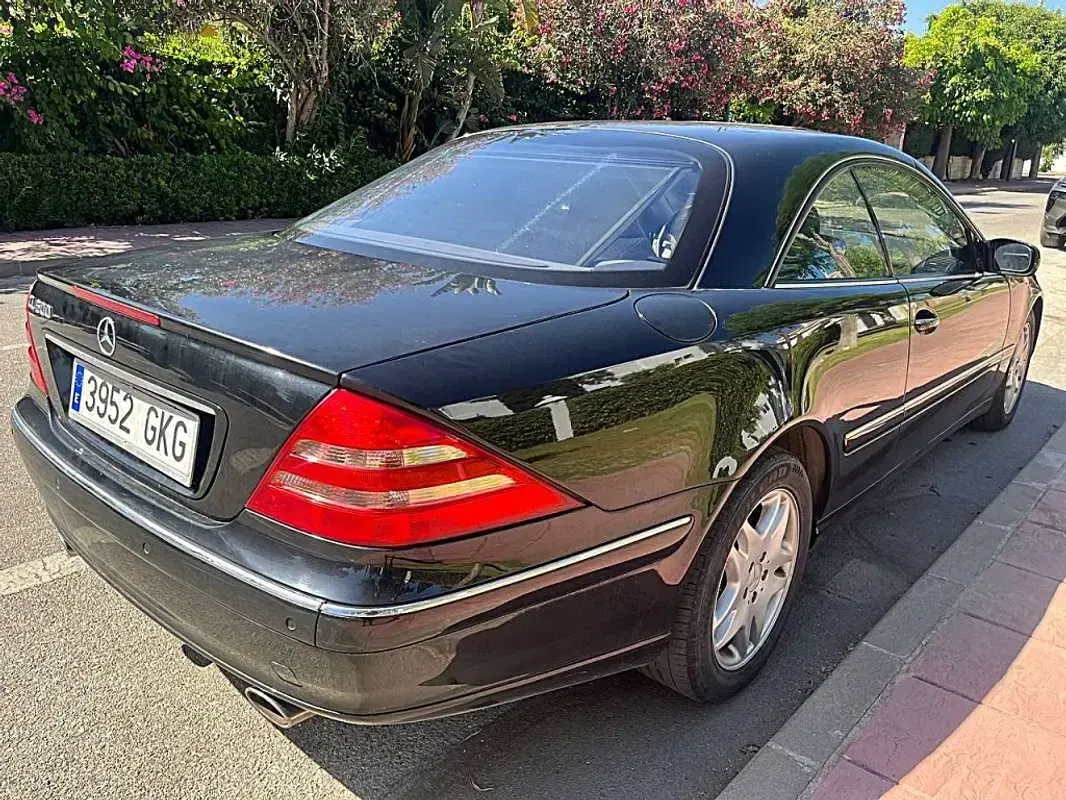 Usado Mercedes CL500 306 CV (225 kW) 2000 Negro Coupe