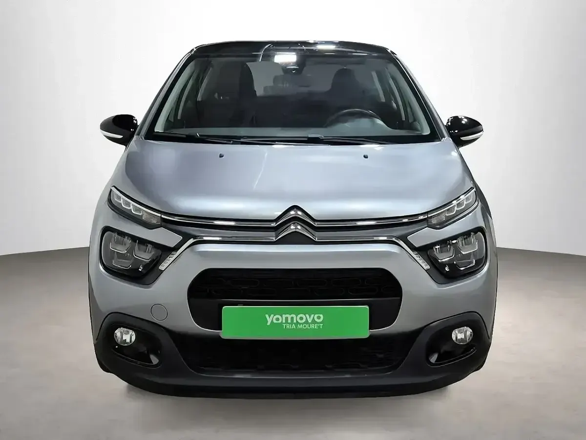 Usado Citroën C3 Feel 83 CV (61 kW) 2021 Gris Utilitario