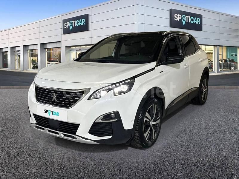 Blanco Usado 2020 Peugeot 3008 GT-line SUV | 16.495 € (Un poco caro) - Imagen 1/4