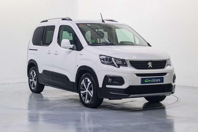 Usado Peugeot Rifter Allure 110 CV (80 kW) 2019 Blanco Monovolumen