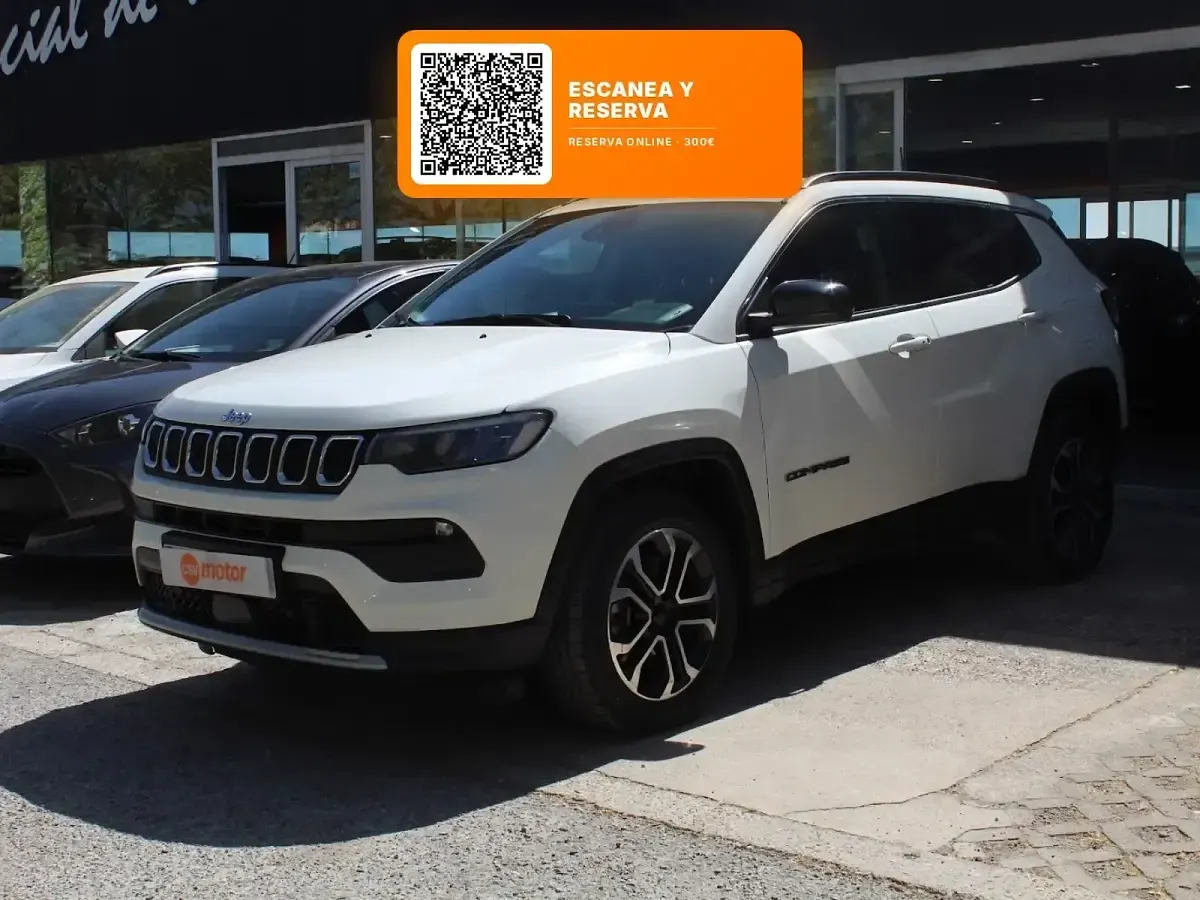 Usado Jeep Compass Limited 190 CV (139 kW) 2023 Blanco SUV