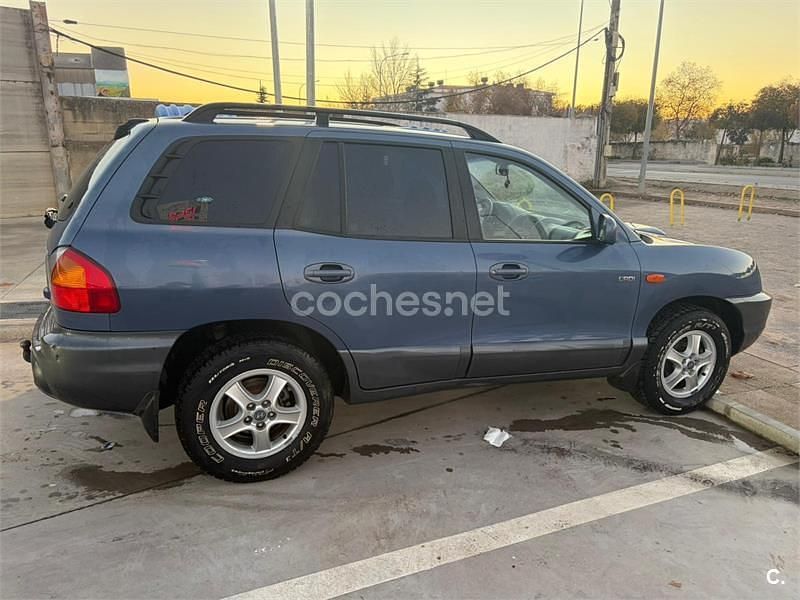 Azul Usado 2002 Hyundai Santa Fe GLS SUV | 6000 € - Imagen 1/4