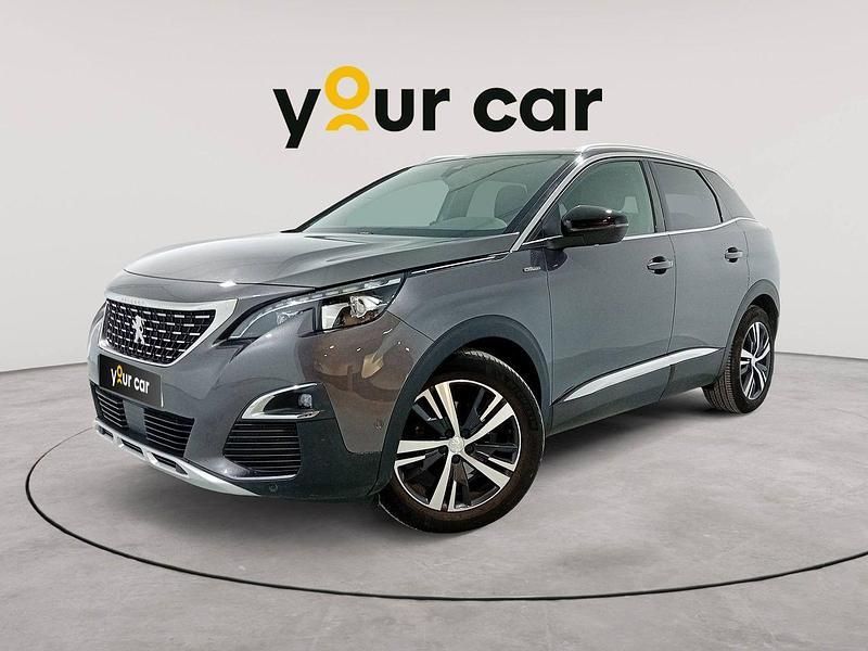 Gris / plata Usado 2020 Peugeot 3008 GT-line SUV | 19.900 € (Precio justo) - Imagen 1/4