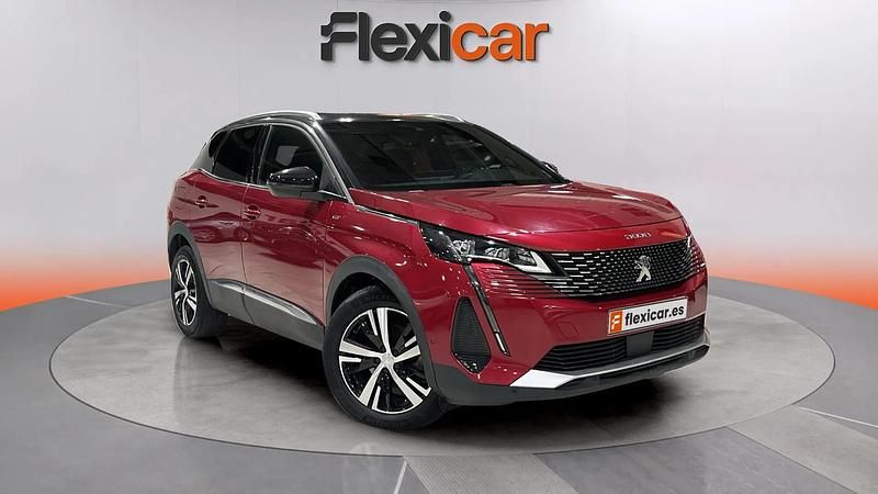 Usado Peugeot 3008 GT 131 CV (96 kW) 2021 Rojo SUV