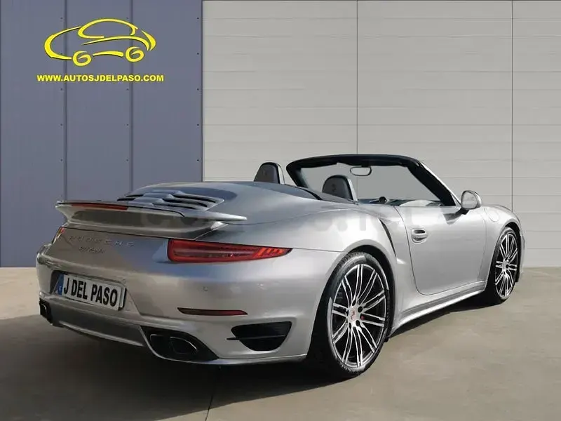 Usado Porsche 911 Turbo Cabriolet 520 CV (382 kW) 2013 Gris / plata Descapotable