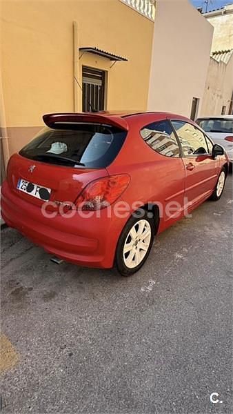 Usado Peugeot 207 Sport 120 CV (88 kW) 2007 Rojo Berlina