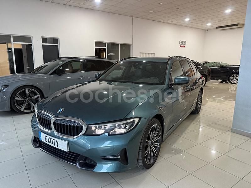 Azul Usado 2021 BMW 318 Familiar | 24.900 € (Precio justo) - Imagen 1/4
