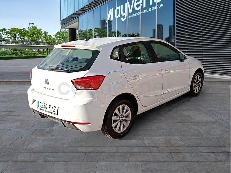 Usado Seat Ibiza Style 95 CV (69 kW) 2019 Blanco Utilitario
