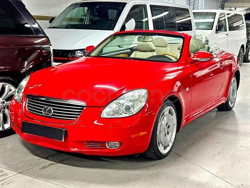 Usado Lexus SC430 286 CV (210 kW) 2003 Rojo Descapotable