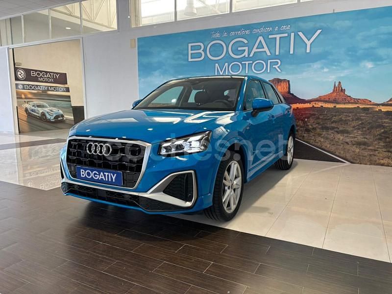 Azul Usado 2021 Audi Q2 S-Line SUV | 24.732 € (Precio justo) - Imagen 1/4