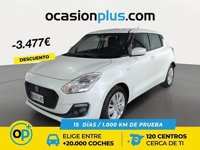 Usado Suzuki Swift 90 CV (66 kW) 2020 Blanco Berlina