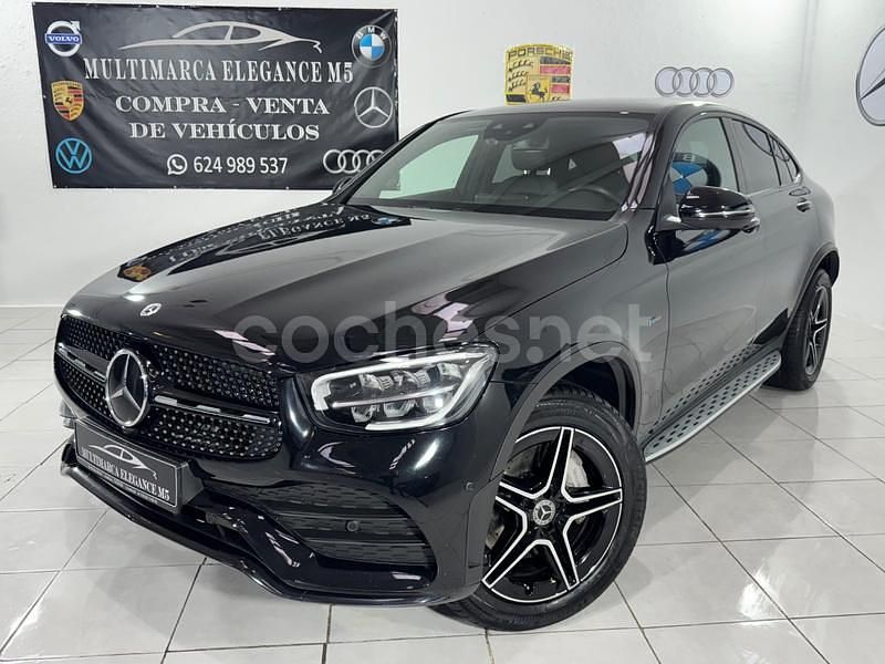 Negro Usado 2021 Mercedes GLC300e Coupe | 42.900 € (Buen precio) - Imagen 1/4