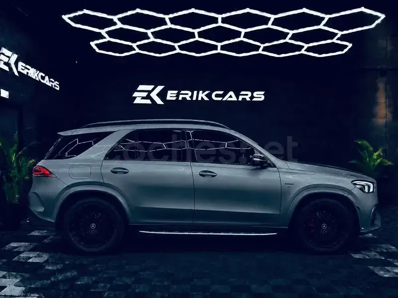Usado Mercedes GLE350 272 CV (200 kW) 2021 Gris / plata SUV