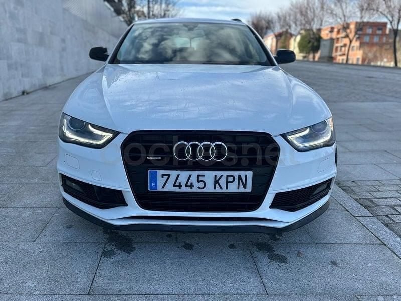 Usado Audi A4 S-Line 245 CV (180 kW) 2014 Blanco Familiar