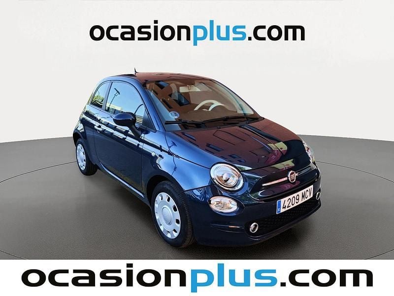 Usado Fiat 500 70 HP (51 kW) 2022 Azul Citadino