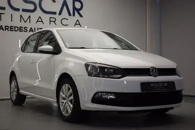 Usado VW Polo Advance 75 CV (55 kW) 2016 Blanco Utilitario