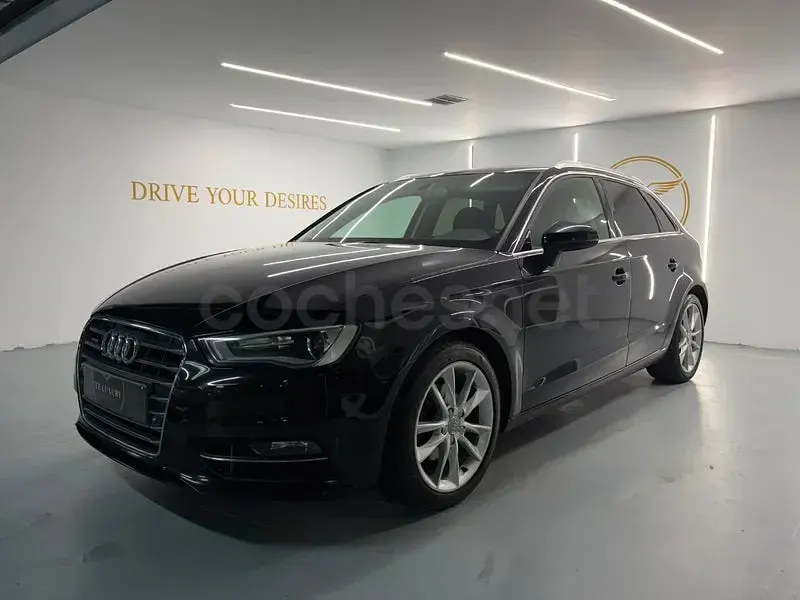 Usado Audi A3 S-Line 150 CV (110 kW) 2015 Negro Berlina