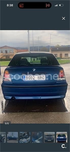 Usado BMW 323 170 CV (125 kW) 2001 Azul Berlina