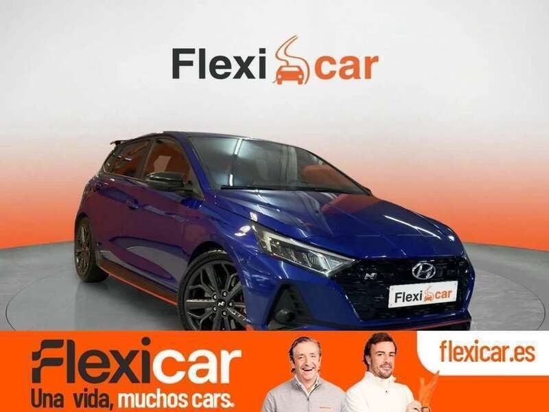 Azul Usado 2022 Hyundai i20 Utilitario | 22.790 € (Buen precio) - Imagen 1/4
